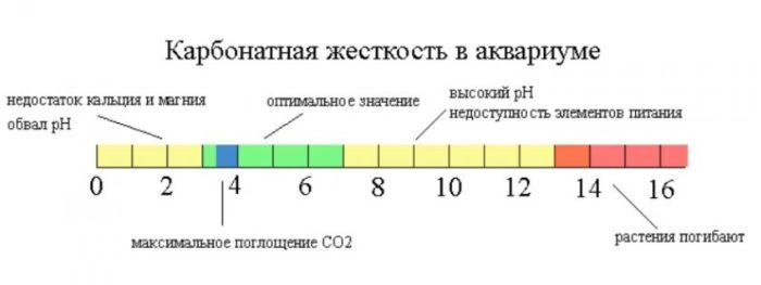 Карбонатная жесткость в аквариуме