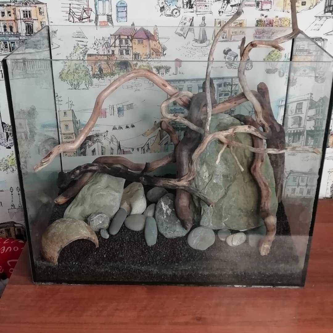 Декорации в аквариум