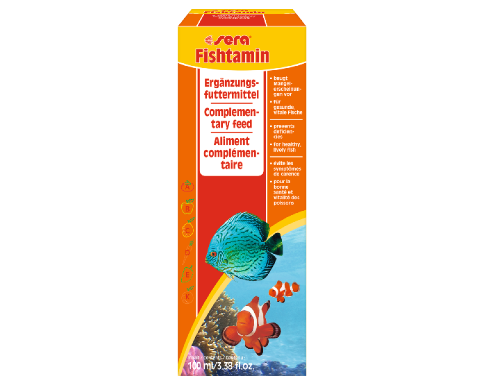 «Сера Фиштамин»: витаминный комплекс для аквариумных рыбок